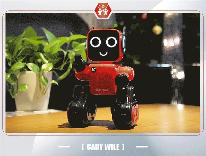 JJRC R4 Cady Wile робот для управления жестами, игрушки для управления денежными средствами, магическое звуковое взаимодействие, RC робот VS R2 R3