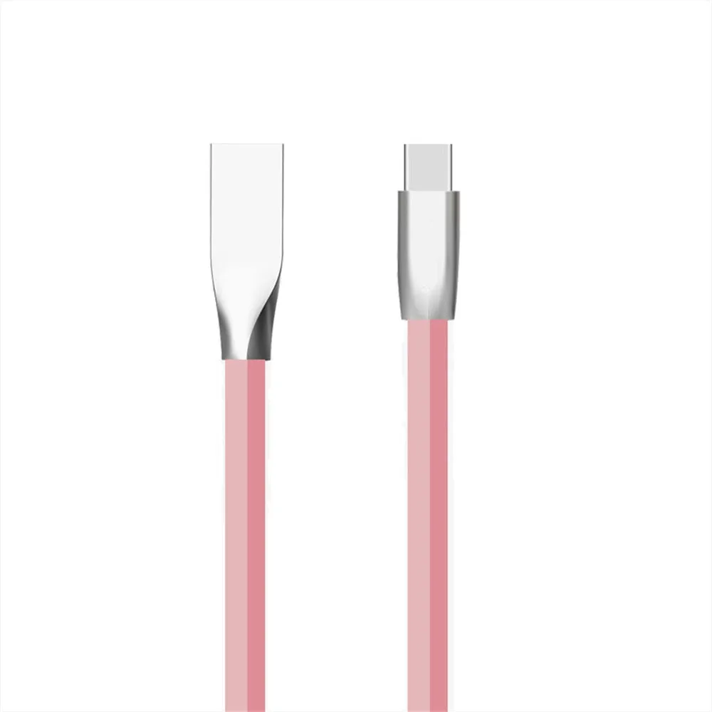 1 м USB кабель Type-C с автоматическим отключением быстрой зарядки нейлон для Samsung Galaxy