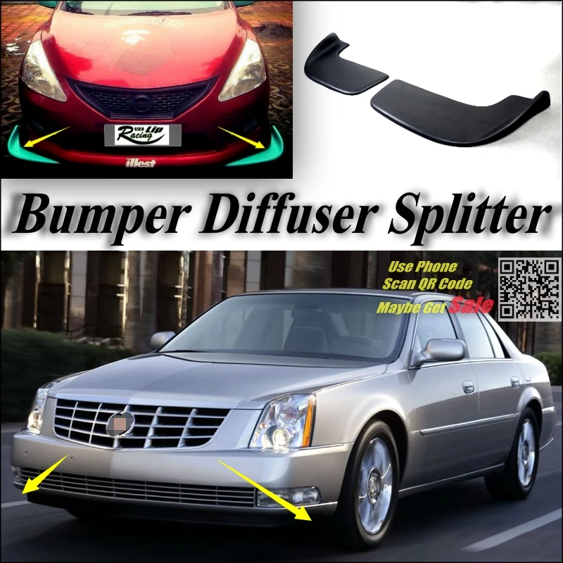 Автомобильный разветвитель бампер губа для Cadillac DTS тюнинг кузова Комплект