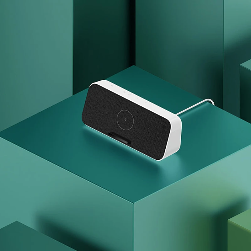 Bluetooth-Колонка Xiaomi 30 Вт быстрая Беспроводная зарядка NFC два баса колонка для iPhone 11