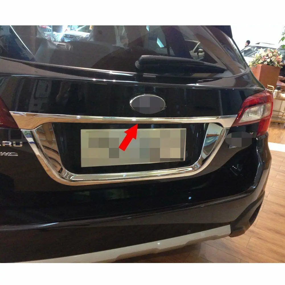 

Fit Subaru Outback 2015 2016 2017 ABS Rear Trunk Lid Tailgate molding trim
