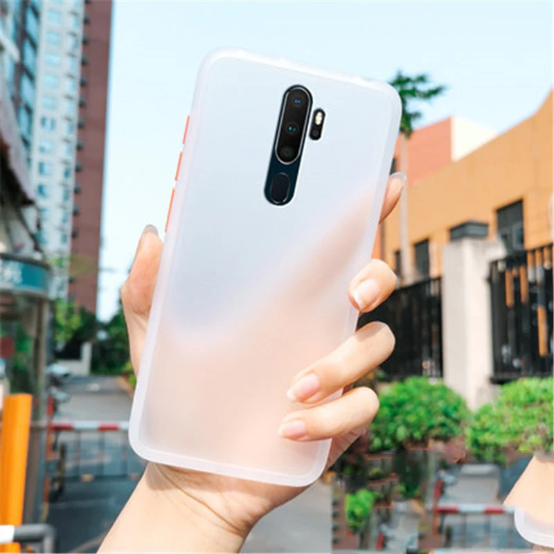 Ударопрочный армированный матовый чехол для OPPO Realme 6 5 X50 2 Pro C1 C2 C3 5S 5i 6i XT X2 A52 A72 A92 A9