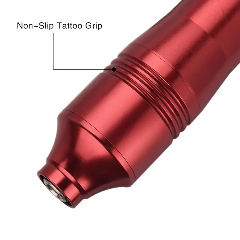 

Durable Professional Rotary Tattoo Pen Carved Tattoo Embroidery Body Art Double ring long pen motor Tattoo Machine Body Beauty