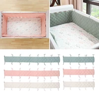 baby crib bumper cotton thicken crib around cushion cot protector pillows newborns room bedding decor