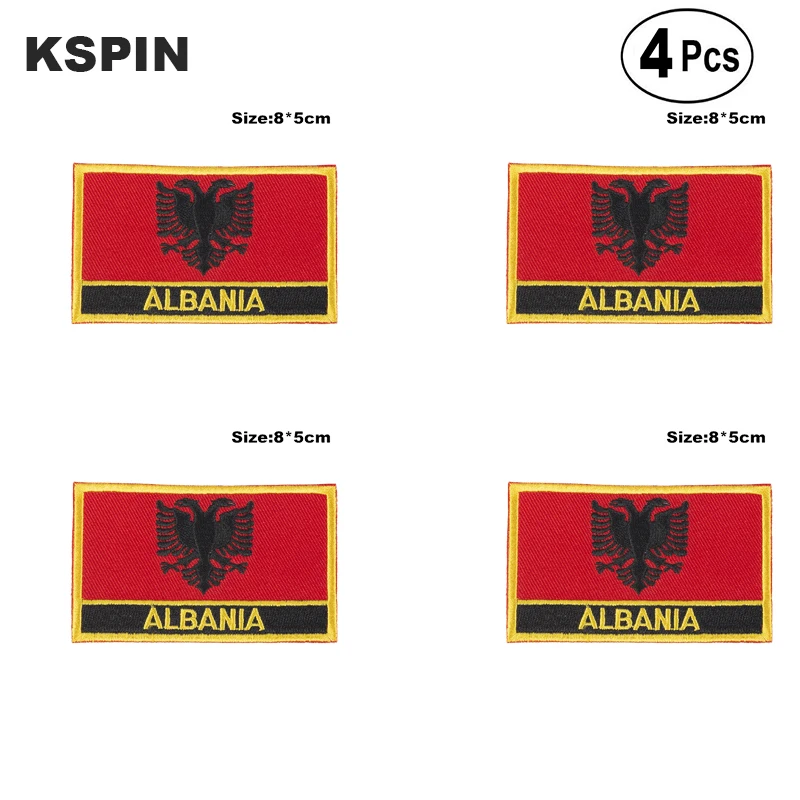 Того Shiled форма флаг нашивки с национальным флагом для одежды DIY украшения PT0051-S |