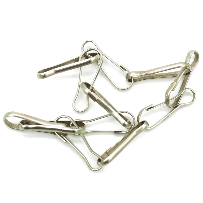 Металлическая защелка шнурка 100 шт. застежка в форме тыквы брелок для кемпинга