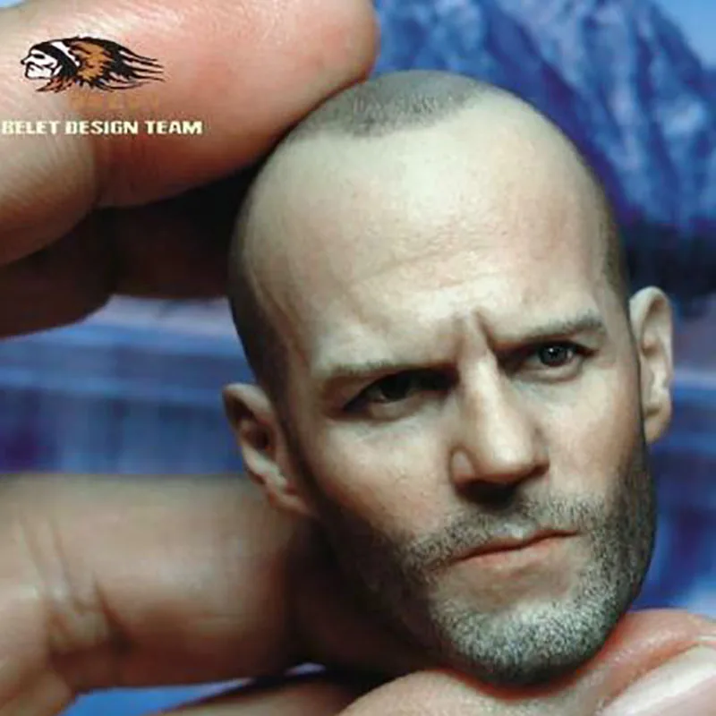 

1/6 BT012 Male Head Sculpt Carving Fit 12'' Male Action Figure Body