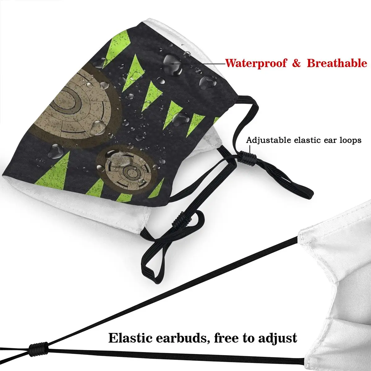 Маска Mascarilla Masque Тканевые маски маска для лица октановая Крышка рта Apex Legends