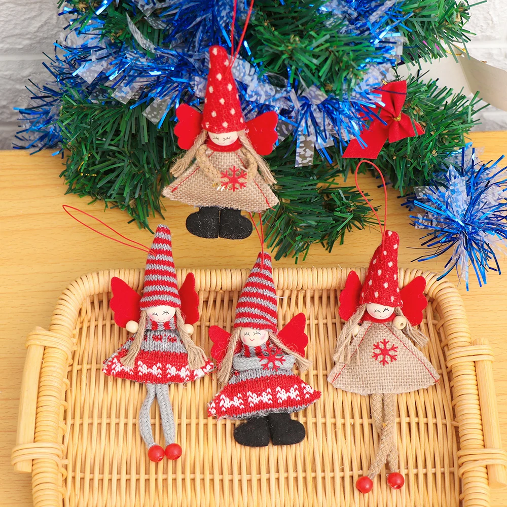 Подарок Рождественская елка Ангел рождественские украшения висячий орнамент