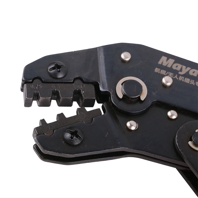 

MAYATECH RC Hobby Model Hand Tool Wire Terminal Crimping Pliers 28-18AWG Tamiya FUTABA/JR Pins Connectors Springs