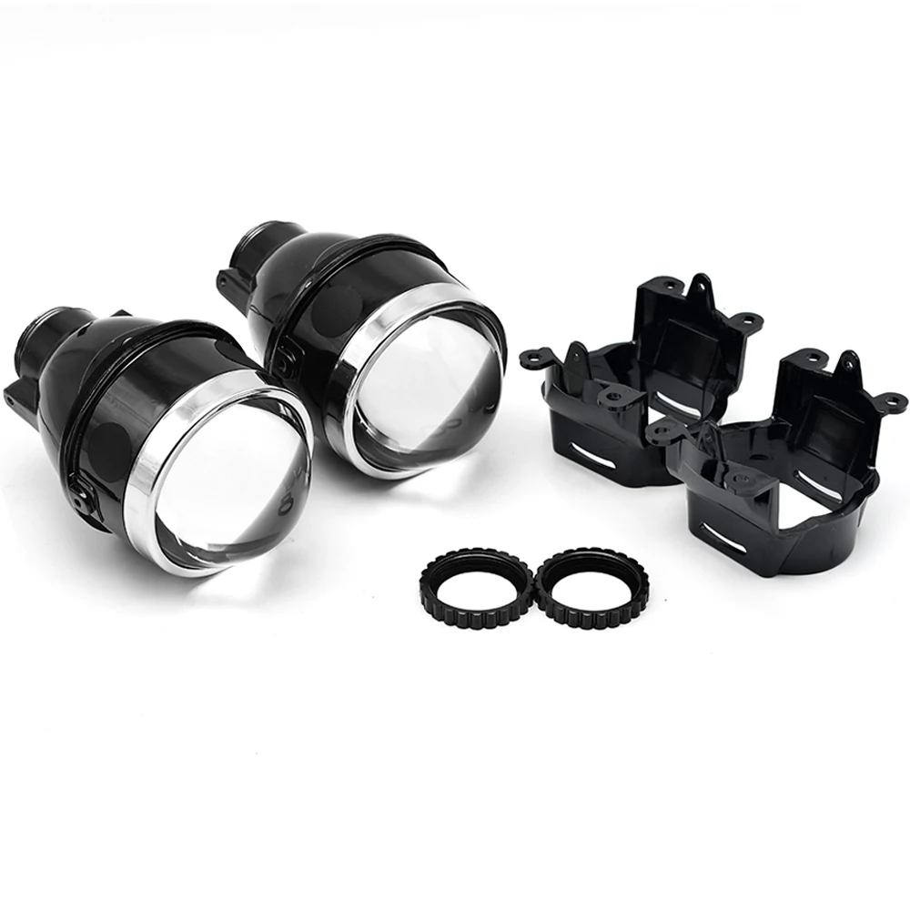 YUFANYA 3 0 дюйма G2 HID галогенные D2H D2S Bi Xenon Противотуманные фары комплект линз для
