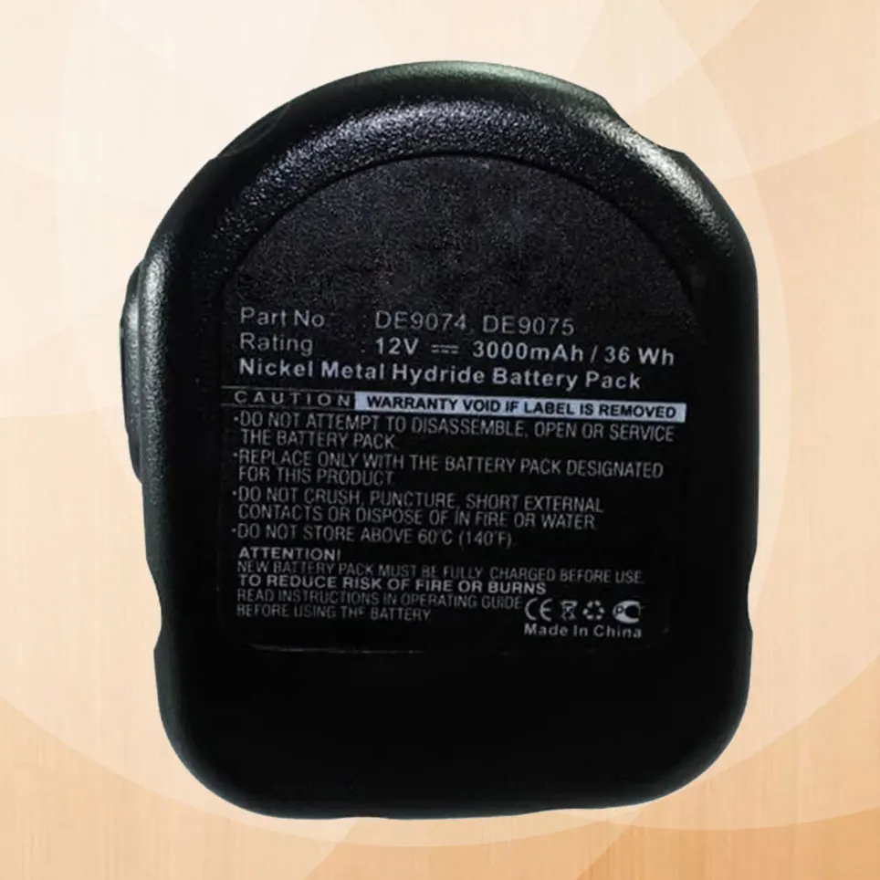 

Synergy Digital Power Tool Battery, Compatible with DeWalt DW953RFK2 Power Tool, (Ni-MH, 12V, 3000mAh),