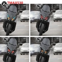 motorcycle accessories front fairing headlight guard sticker head light protection sticker for yamaha tmax530 2014 2016 2015 16