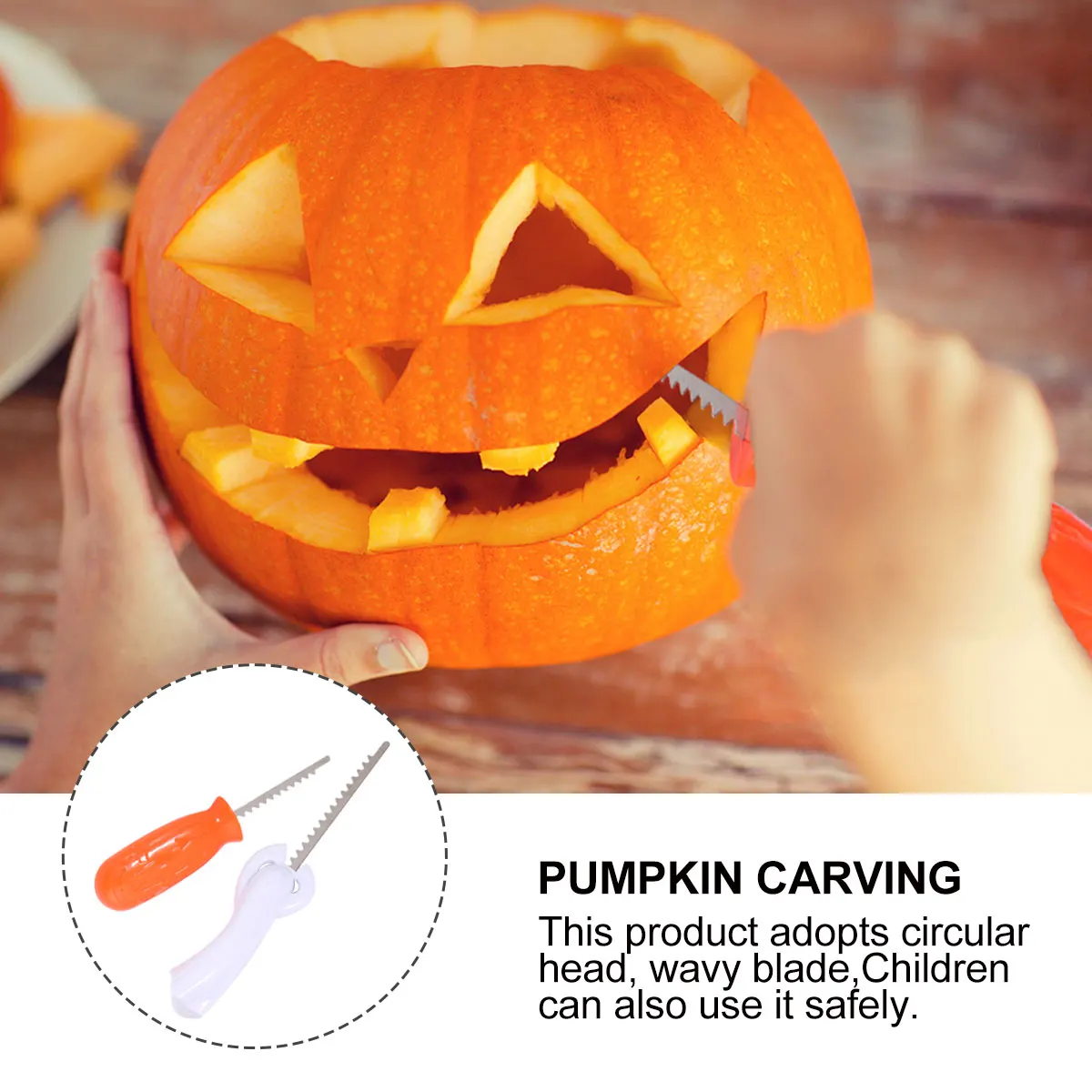 1 комплект портативный нож для резьбы тыквенная лампа инструменты любителей