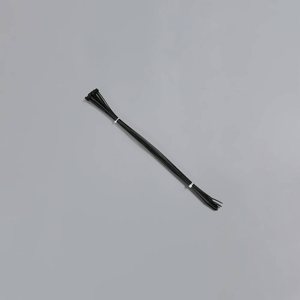 4x120 мм самоблокирующийся пластиковый нейлоновый хомут черный Органайзер