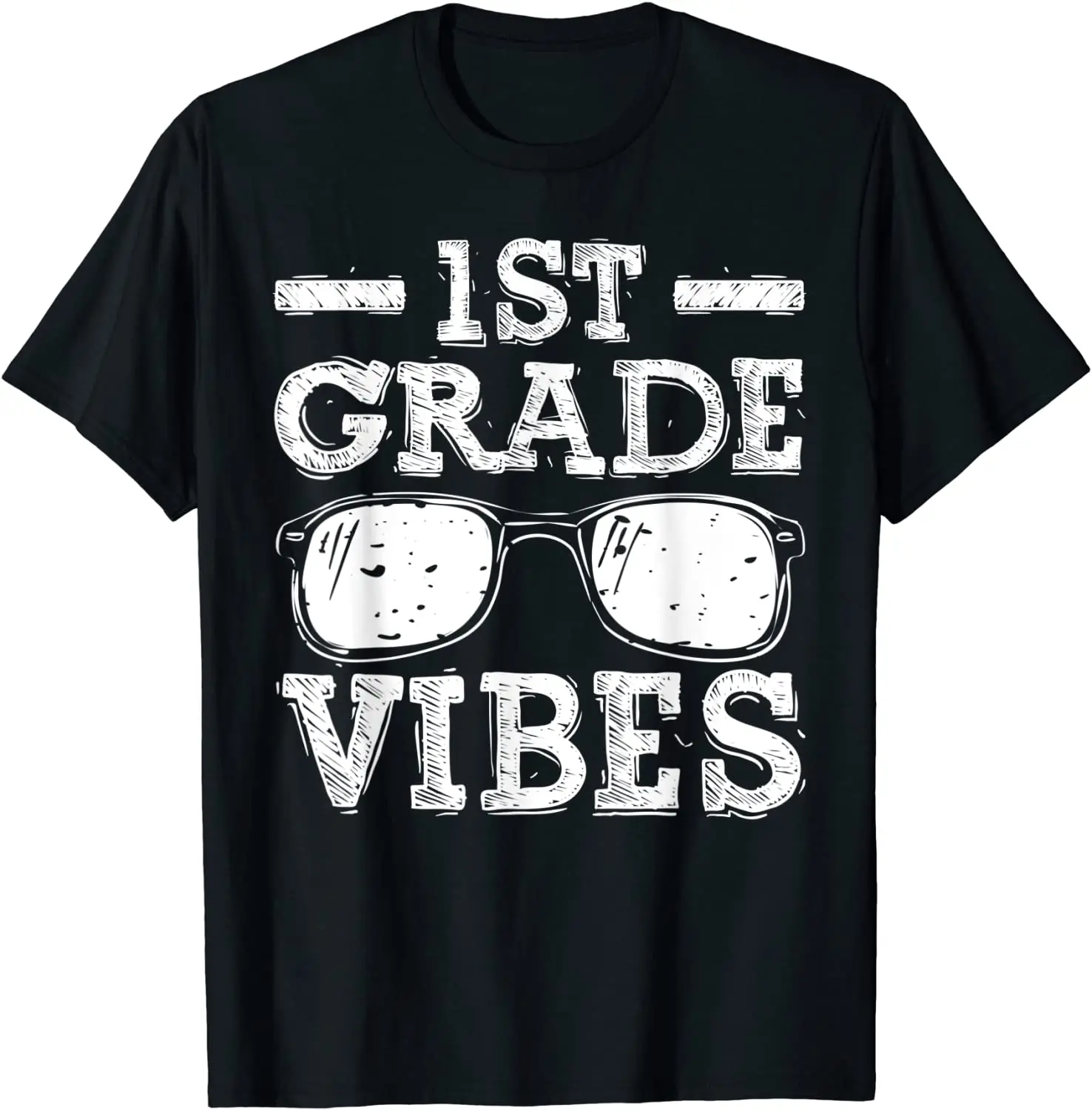 

Back To School 1st Grade Vibes Shirt, First Day Teacher kids T-Shirt School Gift Unisex Short Seeve T-shirt Women's Tops