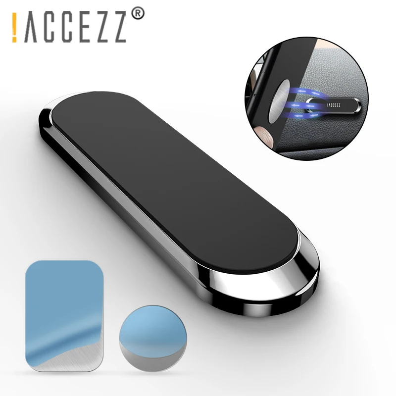 ! ACCEZZ Мини магнитный автомобильный держатель для мобильного телефона подставка