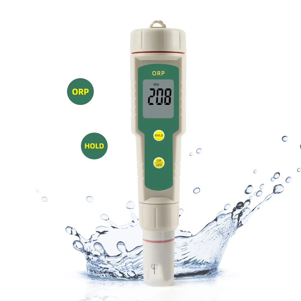 

Portable Conductive Measuring Tester Accurate Water Quality Negative Potentiometer Tool Water ORP Analysis Instrument