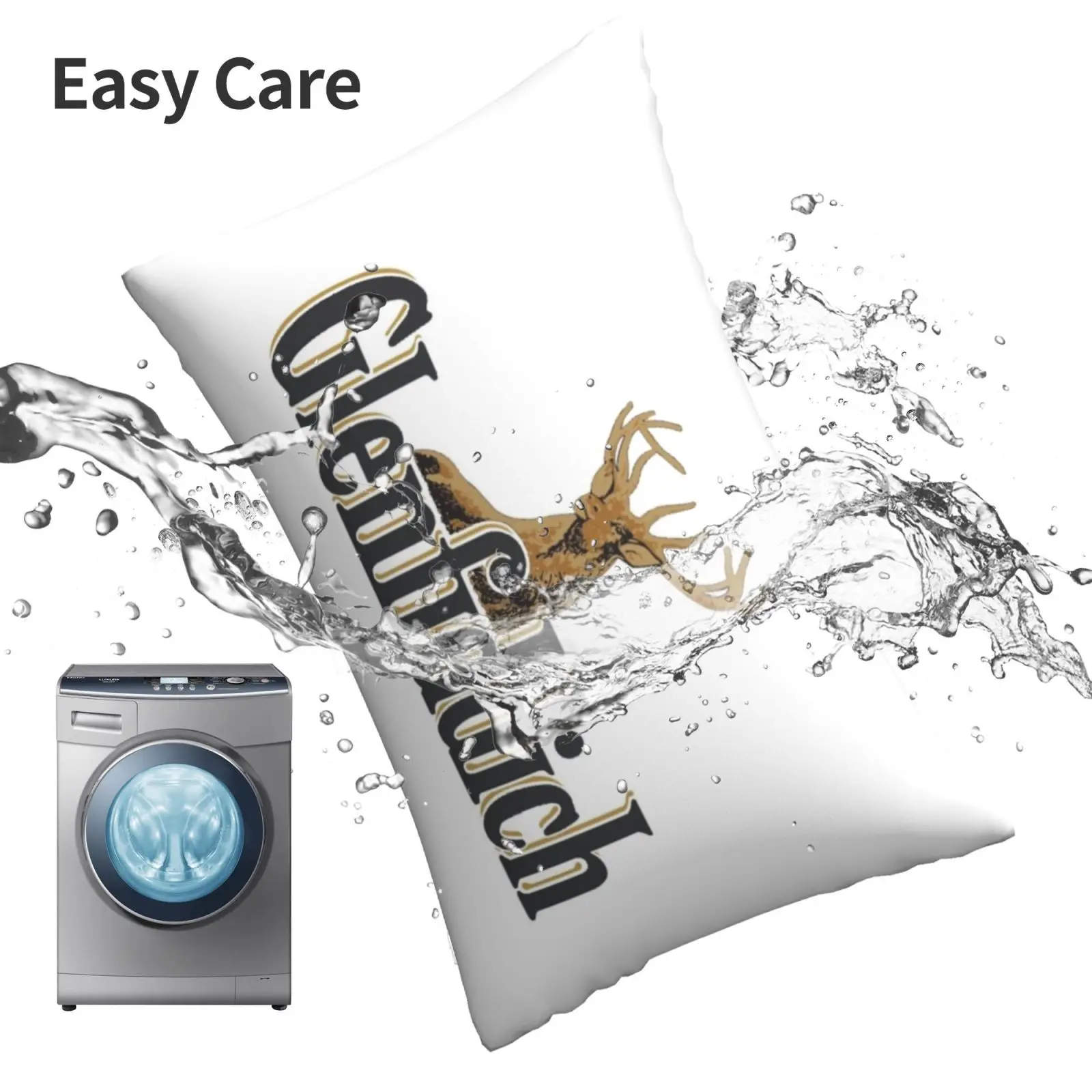 Чехол на подушку с изображением лучшего виски мира 20x30 50*75 диван спальня средний