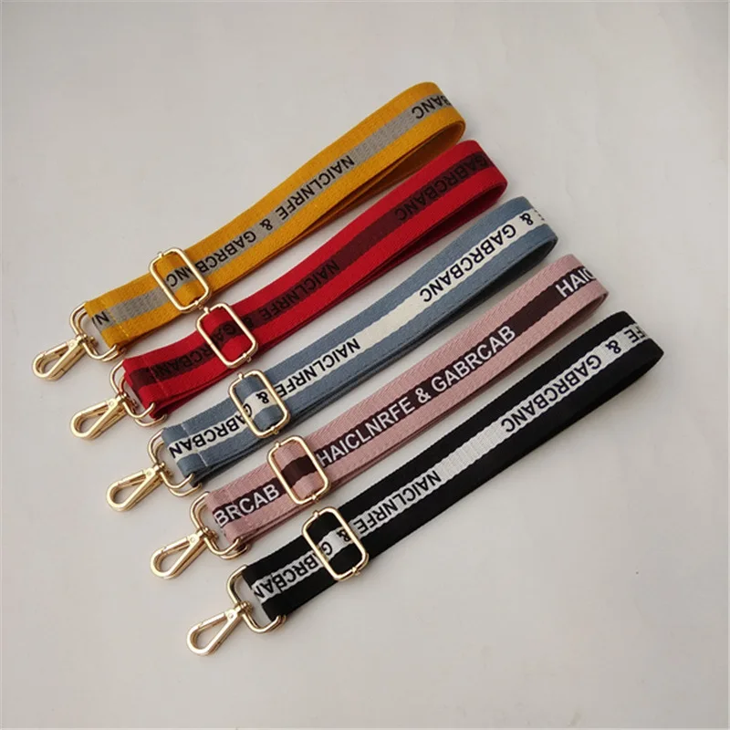 

New Rainbow Bag Strap For Women Shoulder Handbag Messenger Belt For A Bag Accessories Handle Cross Body Womens Bags Wide Strap