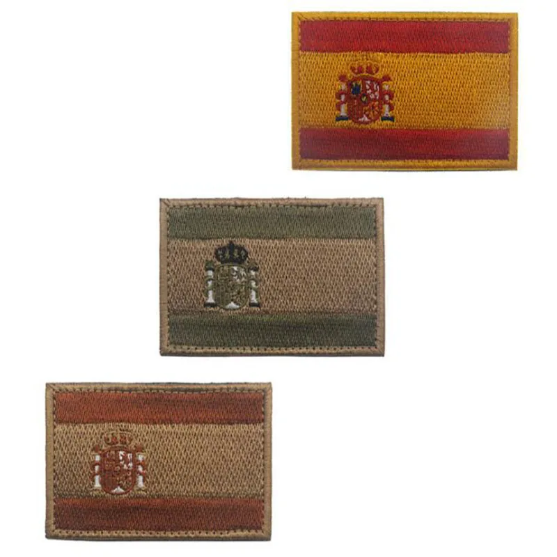 Одежда рюкзак флаг перчатки с узором из флага швейная испанский джинсовая куртка