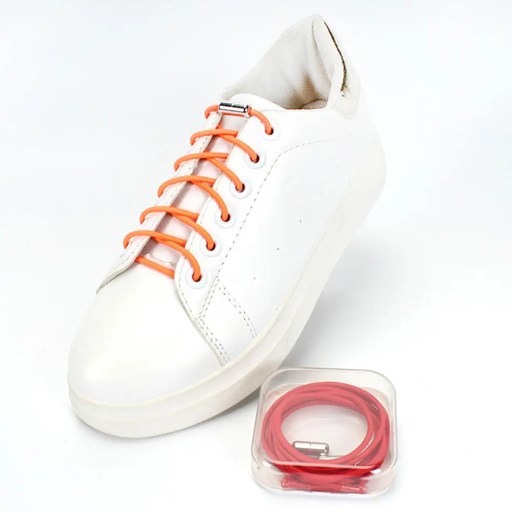

Elastic No Tie Shoelaces New Flat Elastic Locking Shoelace Special Creative Kids Adult Unisex Sneakers Shoelaces