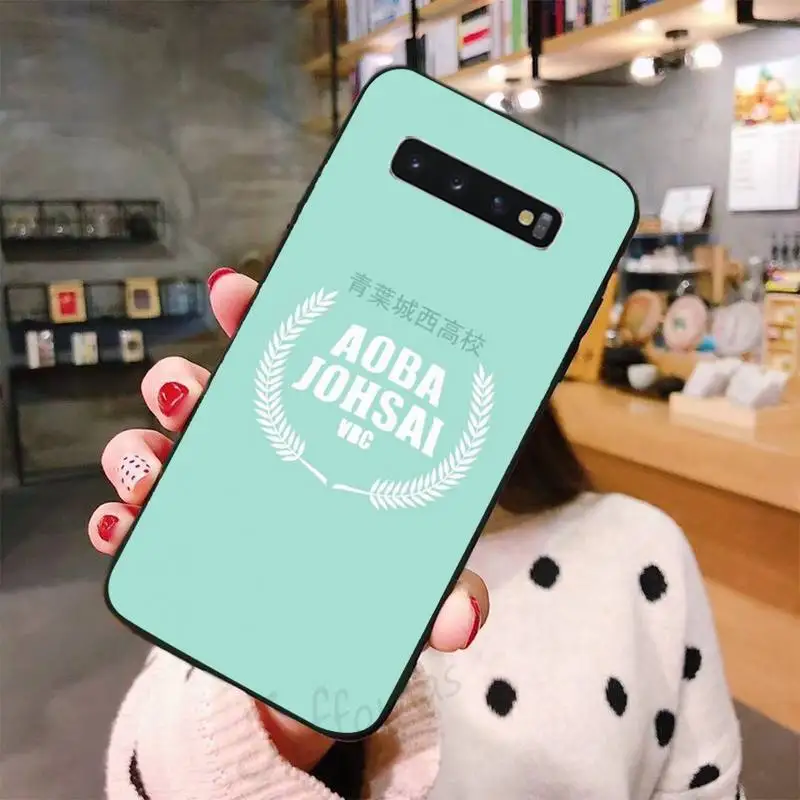 

design fashion Karasuno Nekoma Phone Case For Samsung A50 A51 A71 A20E A20S S10 S20 S21 S30 Plus ultra 5G M11 funda shell