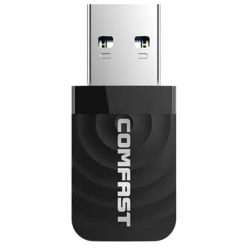 BEESCLOVER COMFAST CF-812AC Mini USB 3,0 Беспроводная сетевая карта 1300 Мбит/с Ethernet WiFi адаптер приемник 802,11 b/g/n 5,8/2