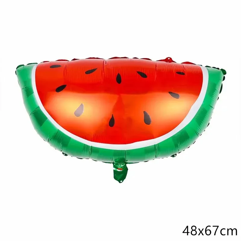as picture 1 шт. Новинка Гамбург мороженое попкорн торт пончик ананас пицца еда шар День рождения украшение торт магазин надувной шар - Цвет: as picture