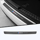 1 шт., наклейка из углеродного волокна для защиты багажника автомобиля Hyundai KONA