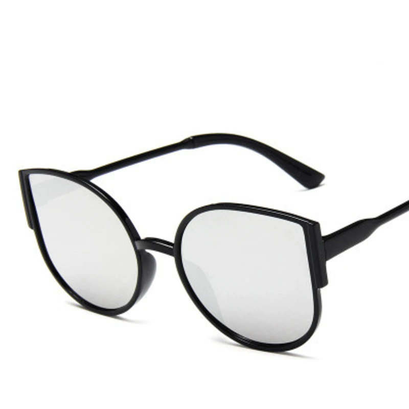 

Round Cat Eye Sunglasses Women 2020 Brand Designer Ocean Lens Sun Glasses Men Light PC Frame Shades Mirror Outdoor Eyewears