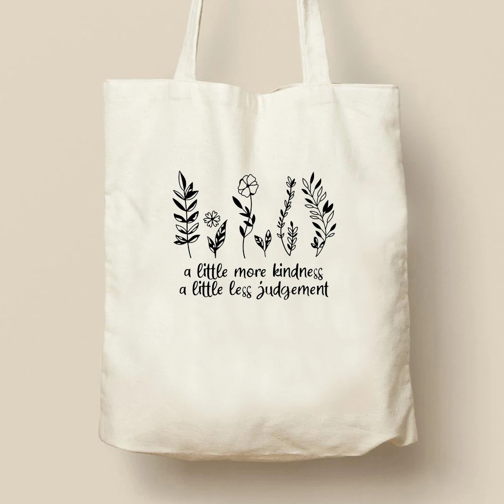 Повседневные сумки-тоуты с цветочным принтом, модные подарочные холщовые сумочки на ремне