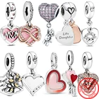 Подвеска в виде сердца, серебро 100% пробы