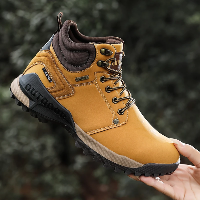 

Men's Casual Leather Shoes Men Casual Boots Outdoor Footwear Leather Shoes Mens Causal Flat Sport 2020 Shoe Man Male Fashion