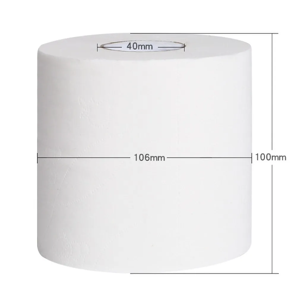 10 рулонов полотенец для ручной чистки салфетки из твердой бумаги 4 слоя C складные