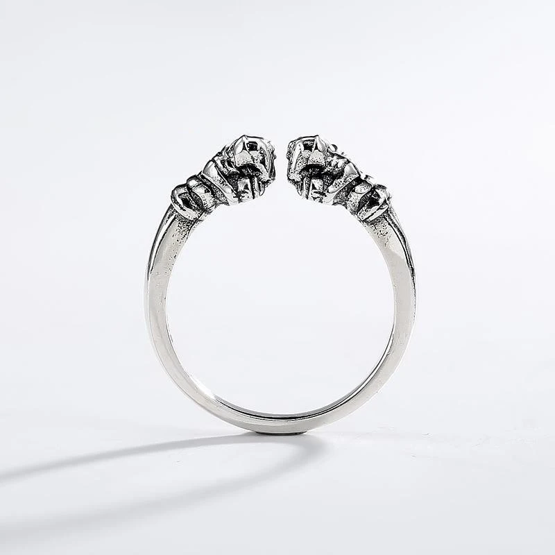 Кольцо из серебра 925 пробы в стиле ретро для мужчин и женщин|open ring|ring forrings for men |