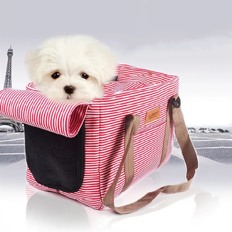 

Breathable Pet Dog Carrier Bag Canvas Casual Carrying Bag for Dog Cat Animals Travel Shoulder Bags Portable Pet Carrier