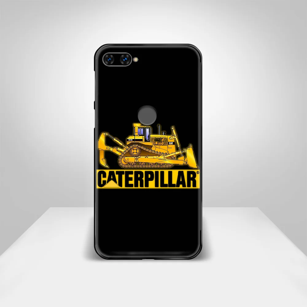 

Caterpillar DOZER Phone Case Cover Hull For HUAWEI honor 8 8c 8a 8x 9 9a 9x V10 MATE 10 20 I lite pro black prime tpu cell cover