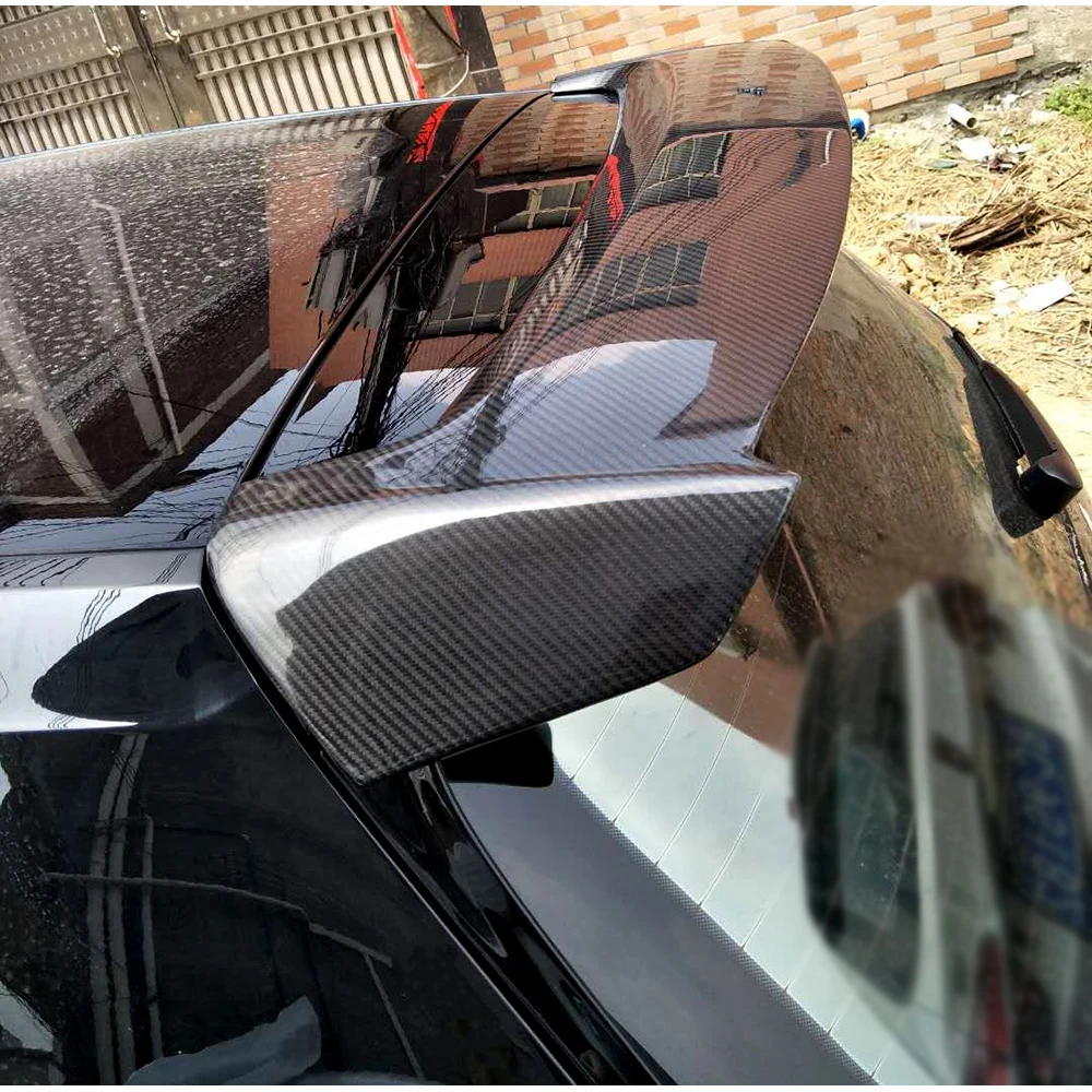 Углеродное волокно автомобиля задний спойлер на крыло крышу для губ Volkswagen Golf 7 MK7