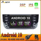 6,2 ''Android 10 автомобильный мультимедийный DVD GPS для FiatLineaPunto evo 2012 2013 2014 2015 Авто головное устройство