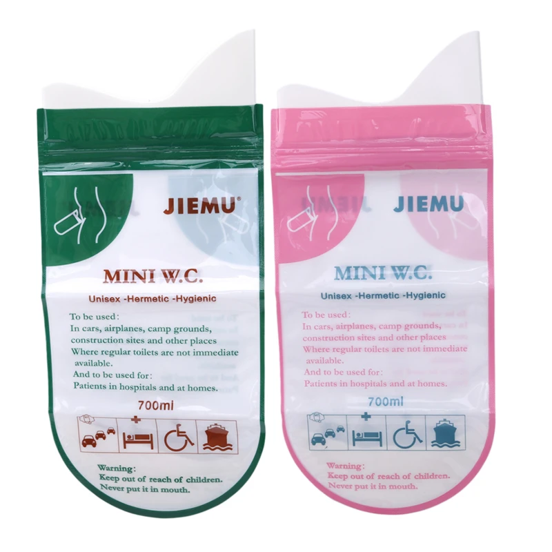 

Emergency Toilet Bags Urinal Toilet Bags Portable Toilet for Car Vomit Bags for Kids Using Outdoors Disposable for Baby Care