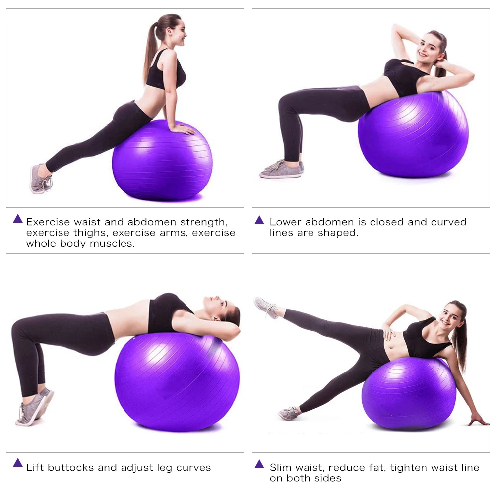 Спортивные шары для йоги DMAR искусственные тренировки Пилатес массажный мяч 65 см