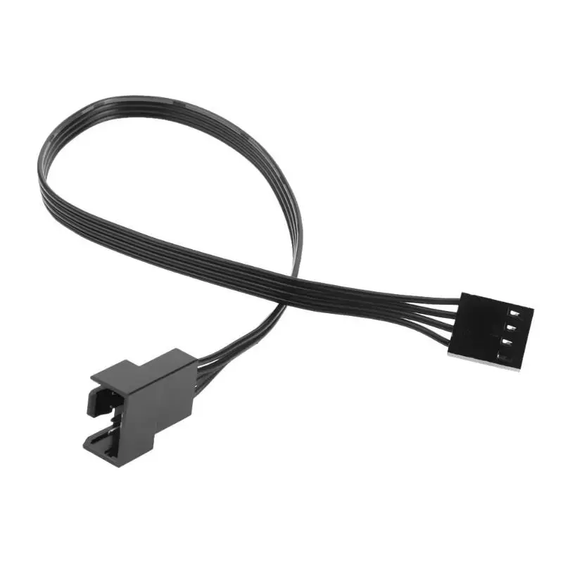 

4 шт. 25 см материнская плата 4-контактный гнездовой вентилятор PWM 4-контактный Штекерный адаптер питания разделитель Удлинительный кабель пр...