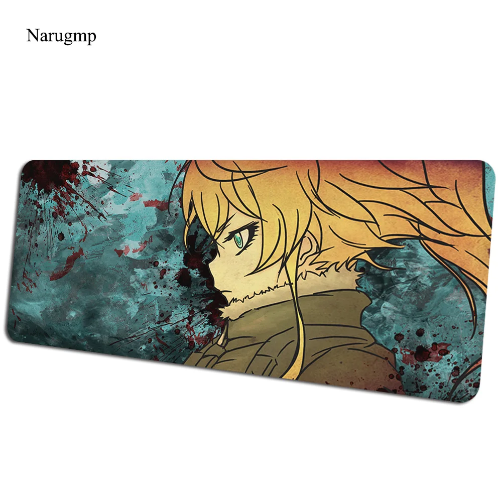 

Youjo Senki mouse pad 800x400x3mm gaming mousepad anime home office notbook desk mat Popular padmouse games pc gamer mats