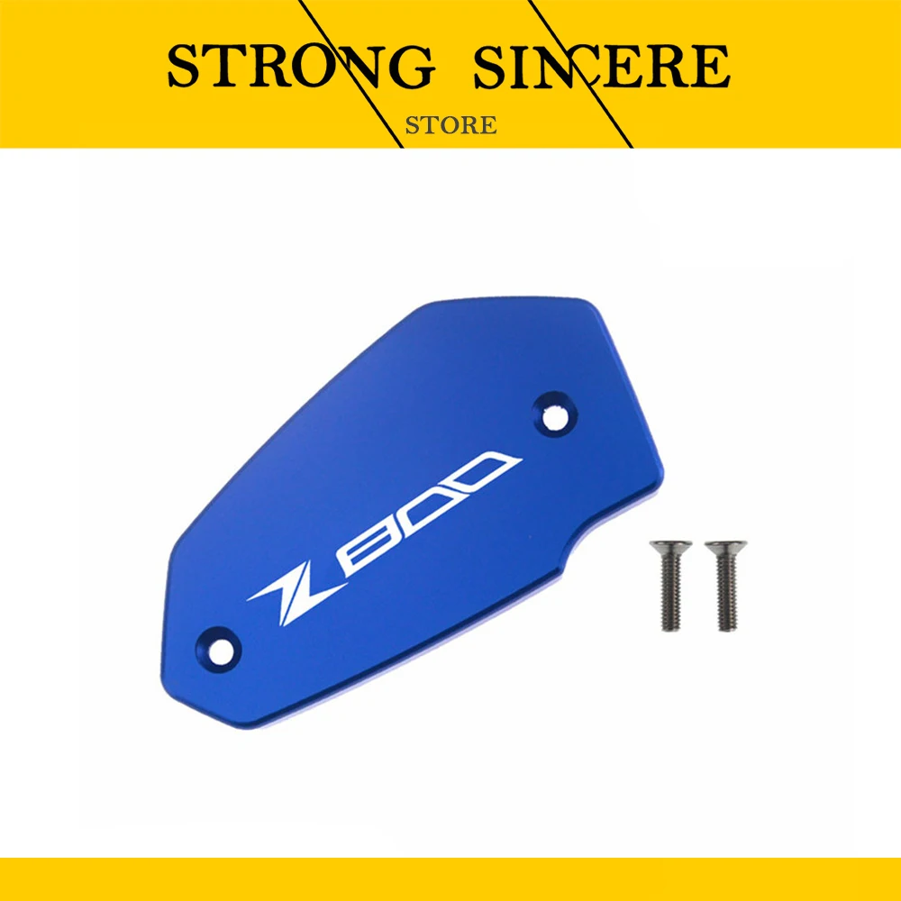 

FOR KAWASAKI Z800 2013-2016 CNC Aluminum Motorcycle Brake Fluid Fuel Reservoir Tank Cover Cap
