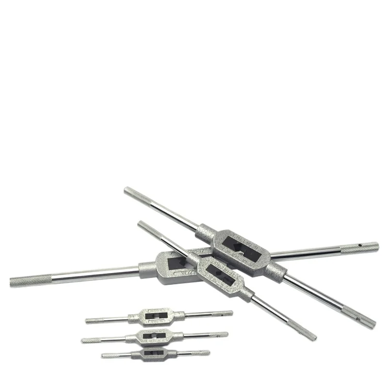 Регулируемый рычаг ручной гаечный ключ держатель M1 M8 нитки Метрическая ручка