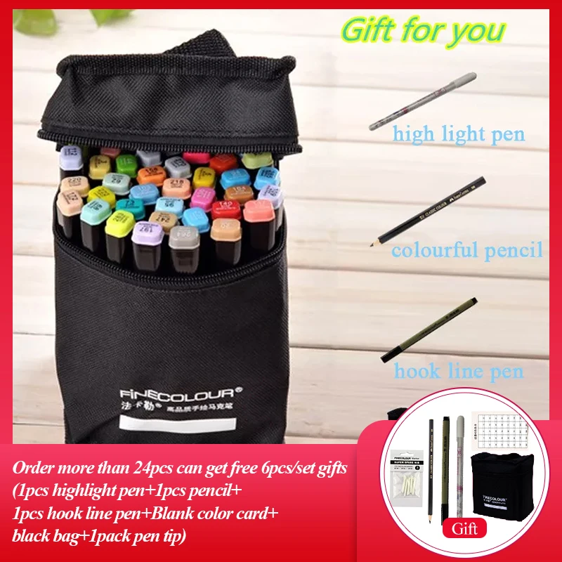 

Маркеры Angel Mark Finecolour EF102 480 цветов