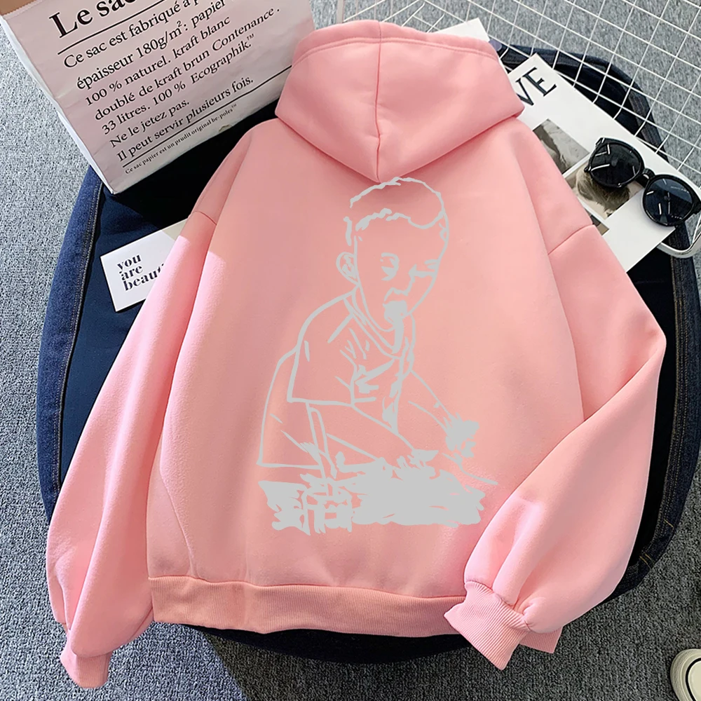 Graphic Hoodies Aesthetic Hoody Sweatshirts Vintage Femme Sweetshirts Fashion Goth Clothes Loose Full Sleeve Leisure Sweatshirt