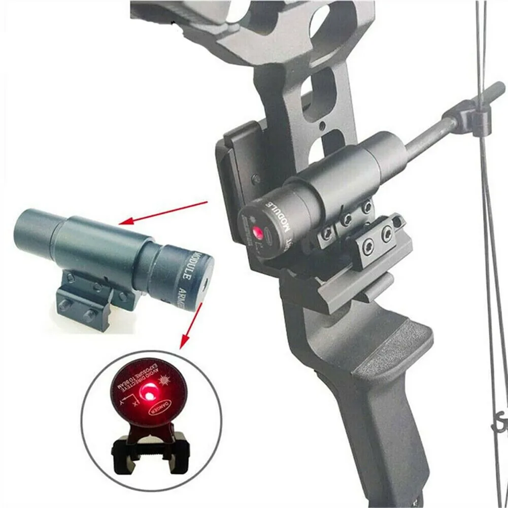 

Archery Sight Scope Crossbow For Compound Red Dot Laser Shock Proof Slingshot New