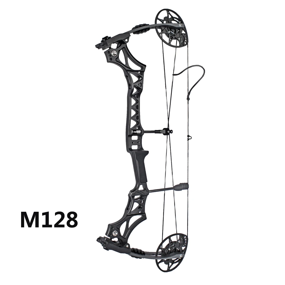 Блочный лук M128 30 70 фунтов дюймов ручка скорость 340 футов/с фиксатор высотой 7 1